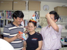 Happy birthday to Khoa and Thu